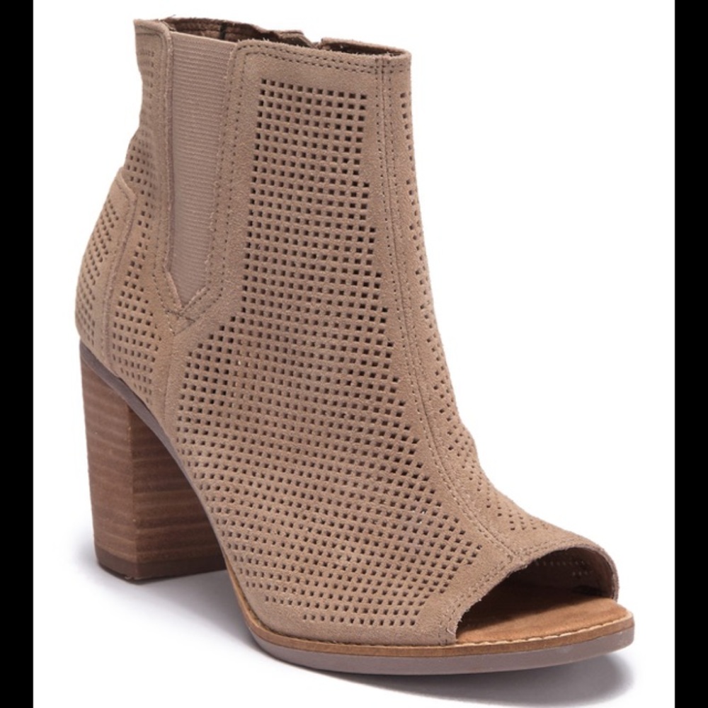 TOMS Majorca Suede Bootie